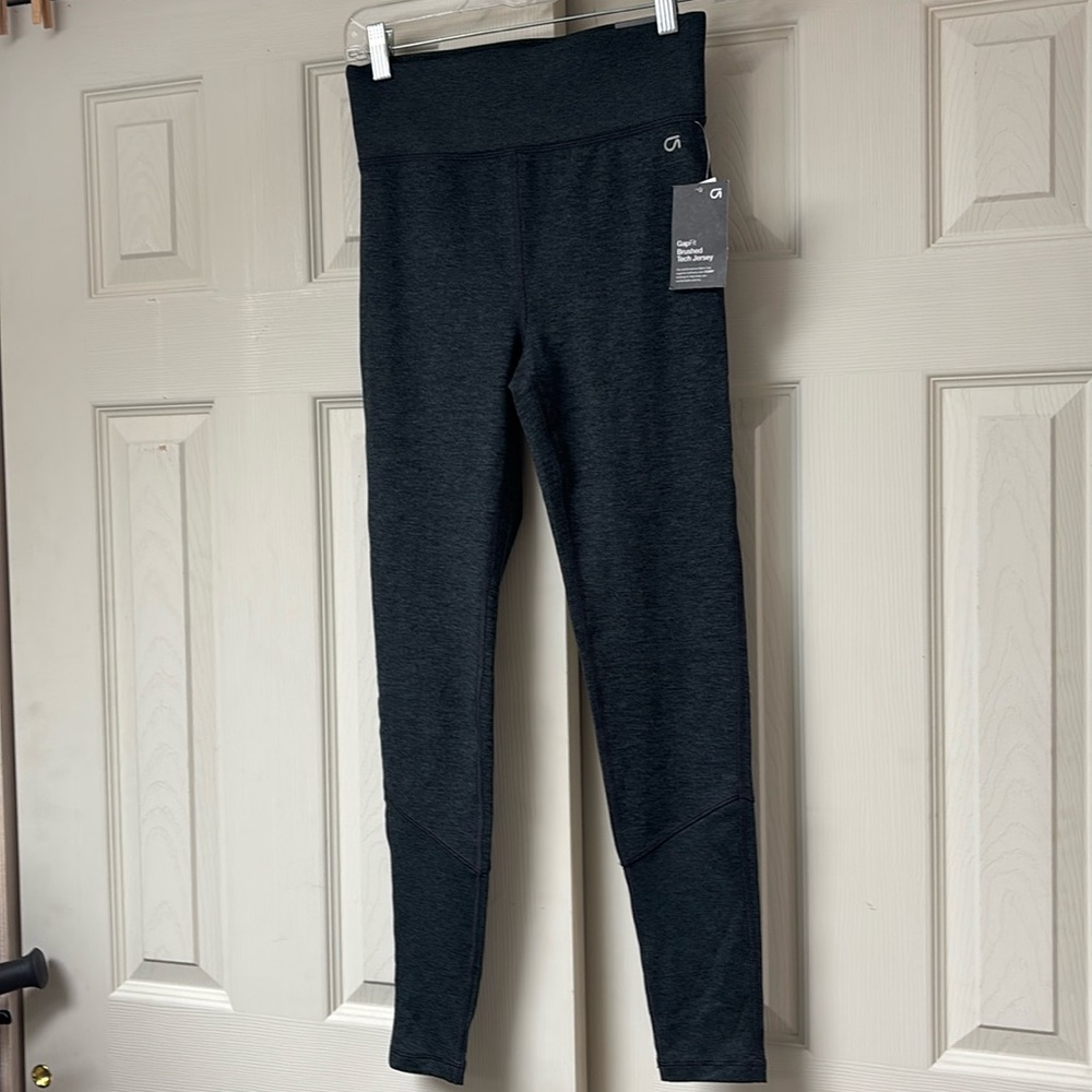 Gap Brushed‎ Tech Jersey Leggings | Size Small